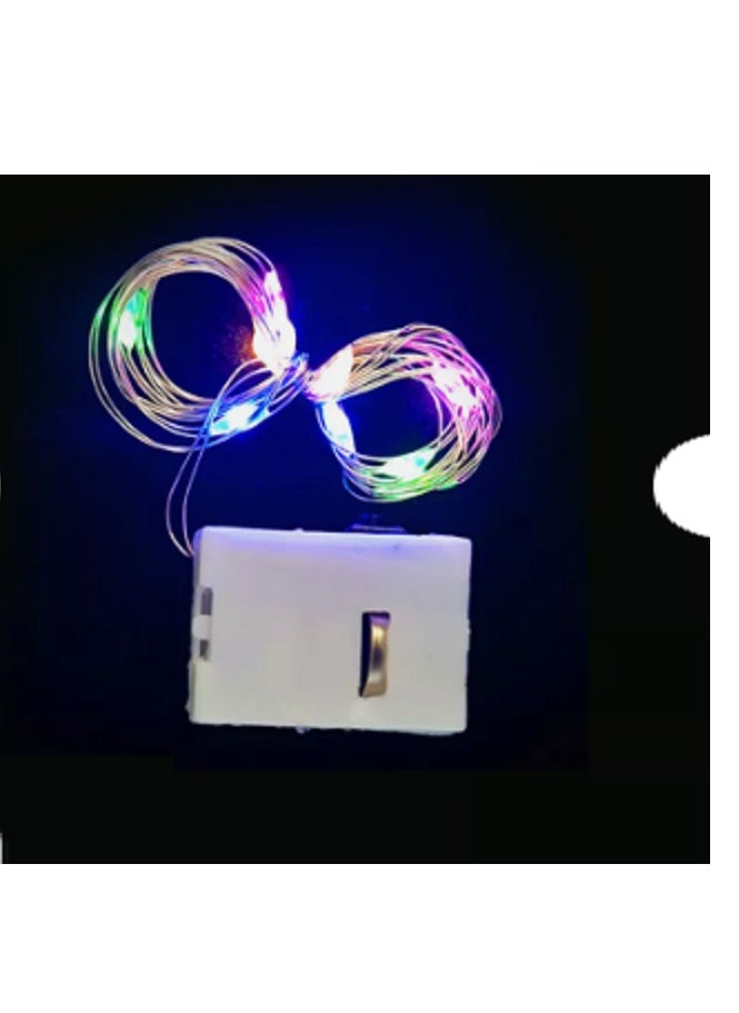 Generic Create a bright and cheerful atmosphere with these colorful LED lights. These lights offer a mix of vibrant colors, making them an ideal choice for adding a lively touch to any occasion or space. Easy to use and safe, they suit all your decorating needs, whether indoors or outdoors. 