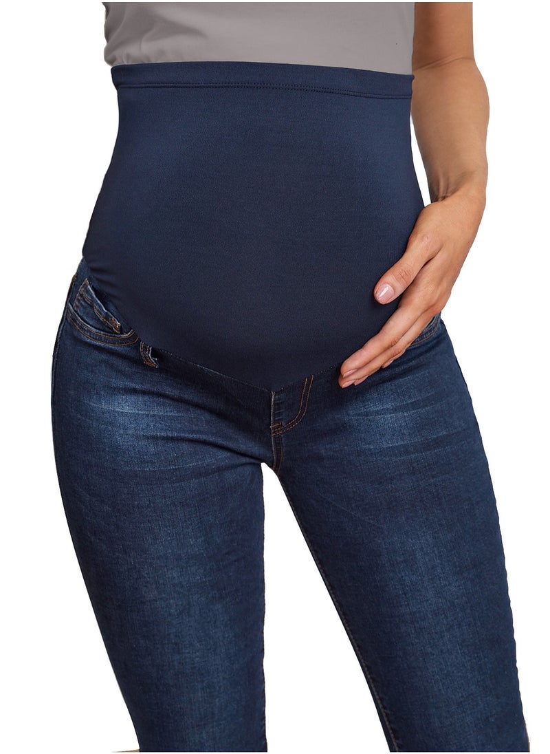 RedMapleTEK - Maternity Jeans, High Waist and Belly Support - Image 1