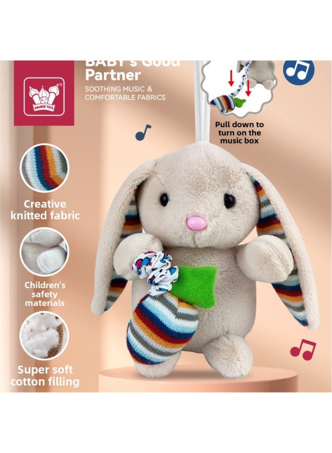 Special For Baby Comfort Plush Pull Line Music Doll Cartoon Animal Baby Doll Comfort Plush Toy-Color:Papa Dog Line Music [100k-s (3)]  - Image 1