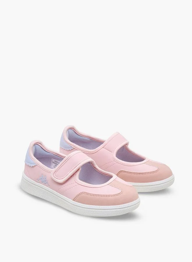 كابا Girls Hok & Loop Mary Jane Shoes