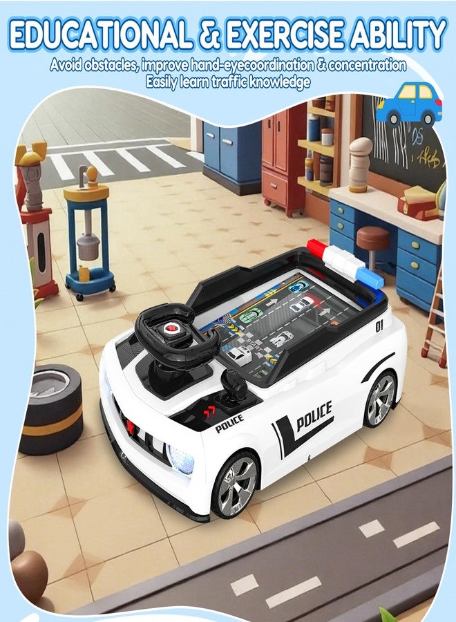 Mytothfy Musical Steering Wheel Racing Car Toy, Racing Adventure Car Steering Wheel for Toddler Kids, Toddler Simulated Driving Game Cars with Sound and Light, Xmas Birthday Gifts for Kids Ages 3+ - Image 2