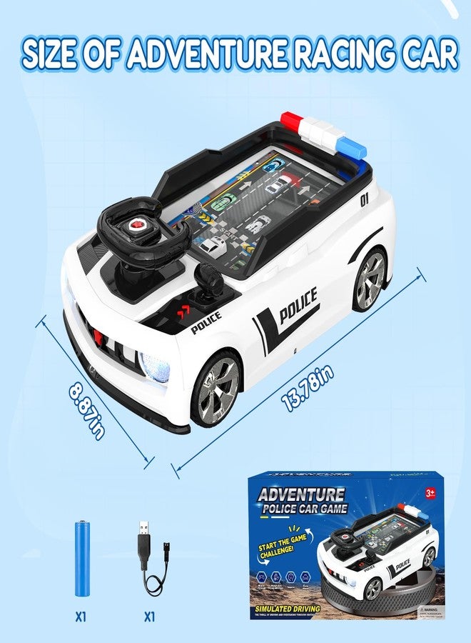 Mytothfy Musical Steering Wheel Racing Car Toy, Racing Adventure Car Steering Wheel for Toddler Kids, Toddler Simulated Driving Game Cars with Sound and Light, Xmas Birthday Gifts for Kids Ages 3+ - Image 4