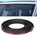 LHDOS Rubber Seal Strip for Car Front Windshield 17M 56Ft Cuttable Windshield Window Seal Strip H Type Soundproof Car Weather Stripping Self Adhesive Sunroof Moulding Trim for Car SUV Truck - Image 2