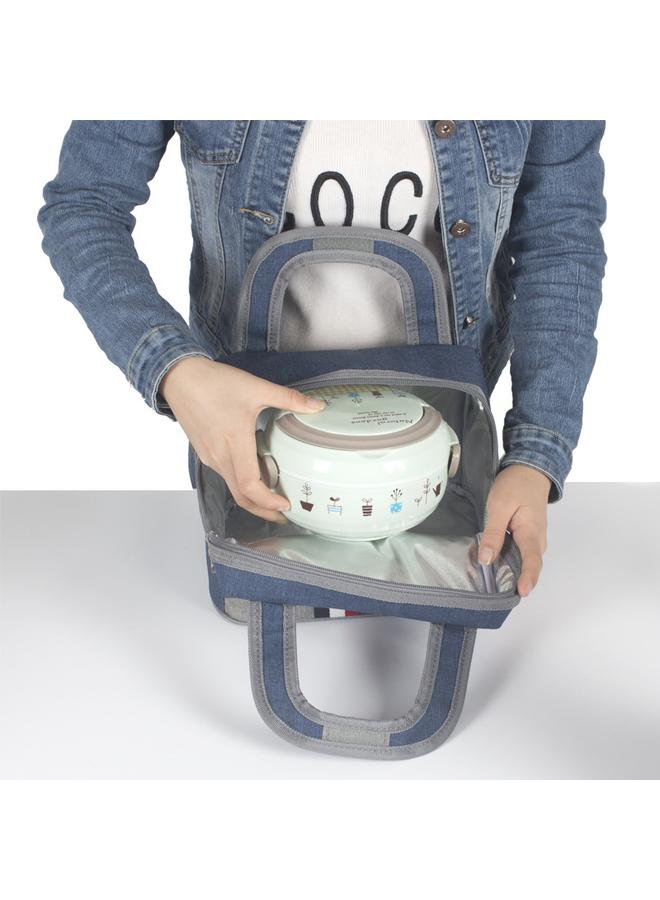 Bluejw Trolis Fashion Student Lunch Picnic Bag High-end Ice Bag Lunch Box Bag Wholesale And Retail Insulation Bag Lunch Bag - Image 5