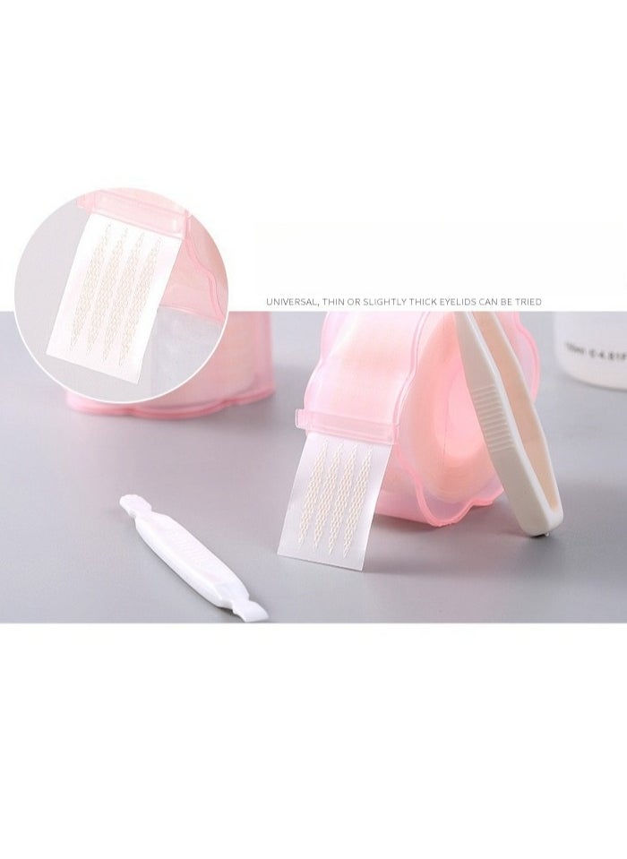 Generic 1080PCS Three Different Shapes Double Eyelid Tape Tool Invisible Beauty Double Eyelid Tape Stickers Makeup Breathable Big Eye Decoration for Mono-eyelids  - Image 4