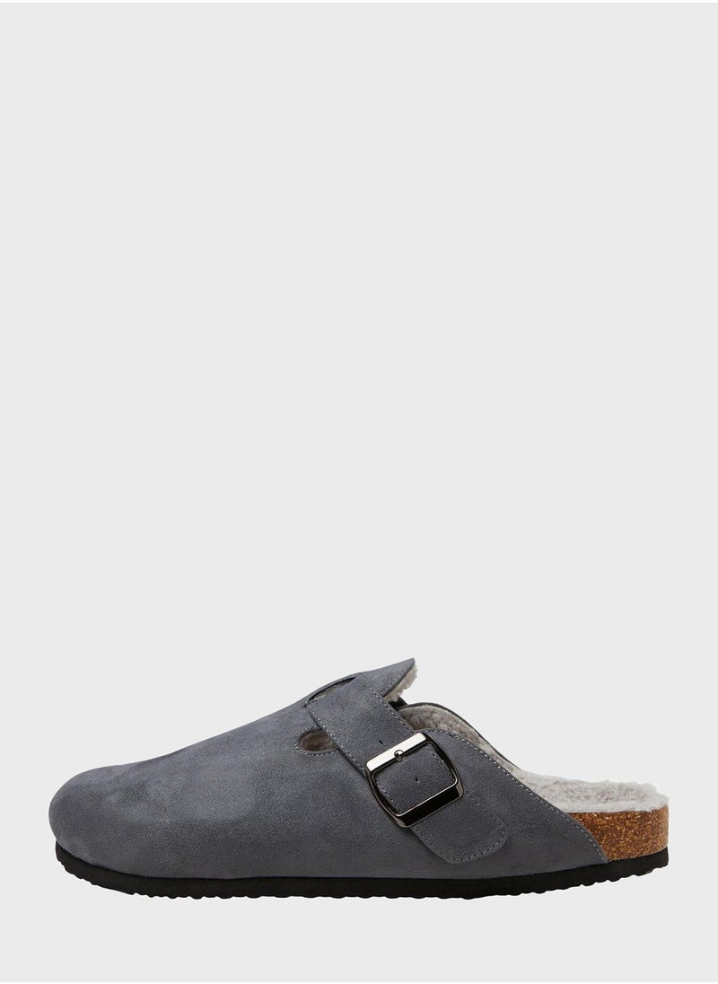 JACK & JONES - Buckle Mule Slippers - Image 1