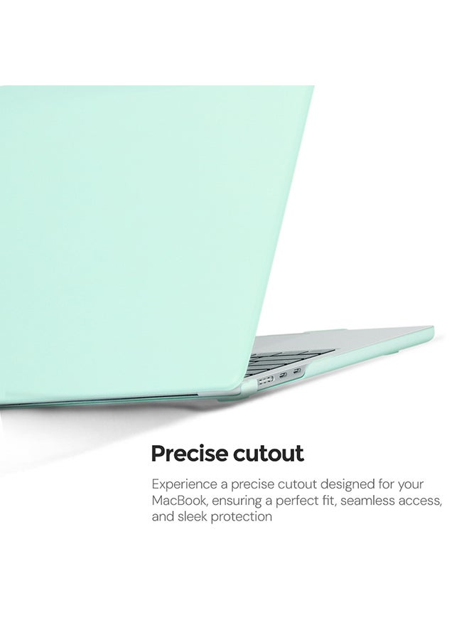 O Ozone Candy Case Compatible with MacBook Pro 14 inch (A2442, A2779, A2918, A2992) 2021 (A3112, A3185, A3401) M4 2024 (A3434) M5 – Hard Shell Case with Keyboard Cover & Screen Protector, Cream Green - Image 4