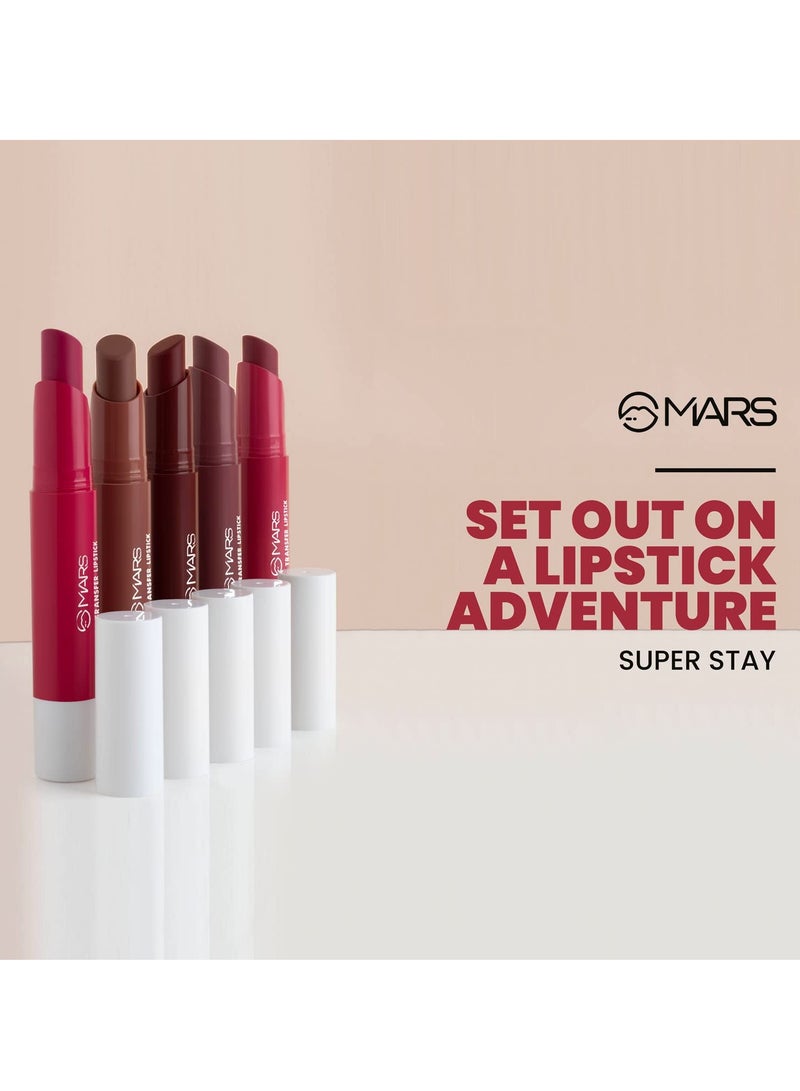 MARS Matte Super Stay Lipstick Up to 12 Hours Long Lasting 2.6 gm 08 THUNDER - Image 3