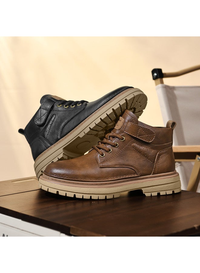 Septwolves Outdoor Martin】25-year Martin Boots For Men, Vintage Style Fashion Casual Boots, Comfortable Outdoor Men's Boots For Travel - Image 5
