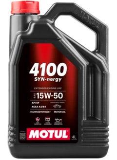 MOTUL Motul 4100 SYN-nergy 15W-50 Engine Oil -4L 