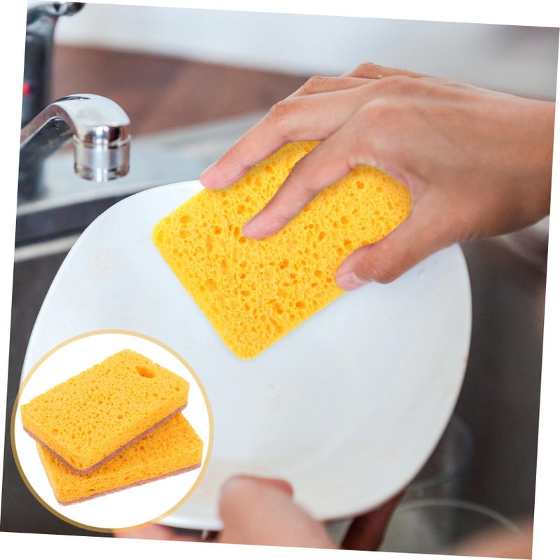 Reusable Sisal Scrub Sponges 6 Pack Multi Purpose Kitchen Cleaning Dishwashing Washable - Image 5