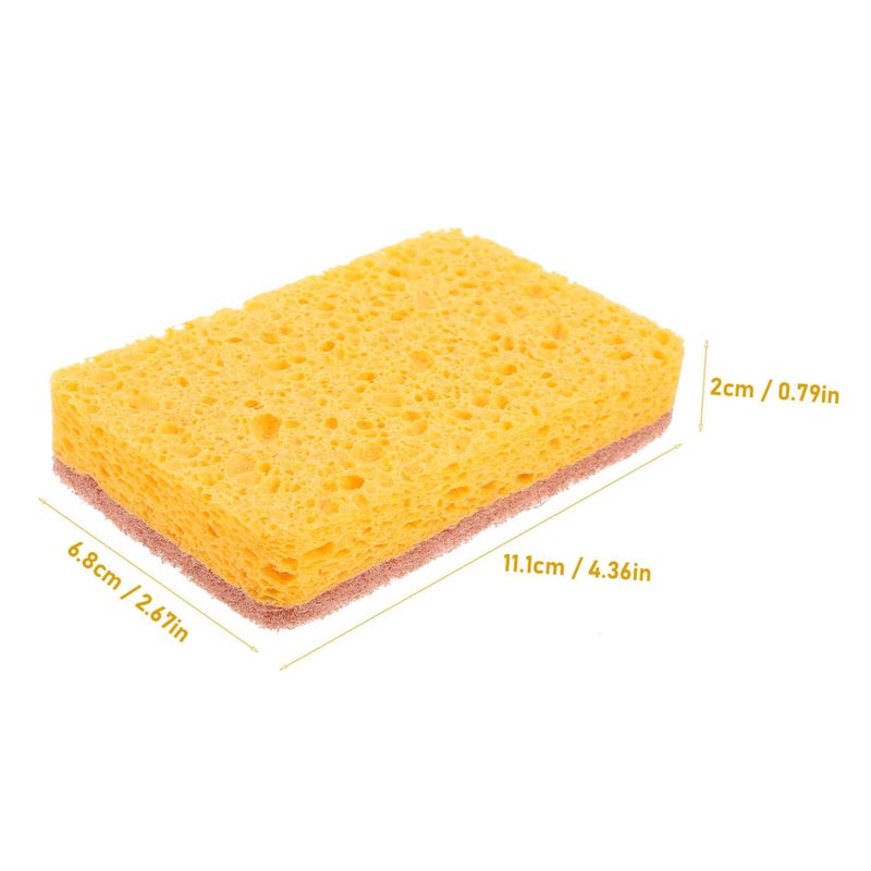 Reusable Sisal Scrub Sponges 6 Pack Multi Purpose Kitchen Cleaning Dishwashing Washable - Image 3