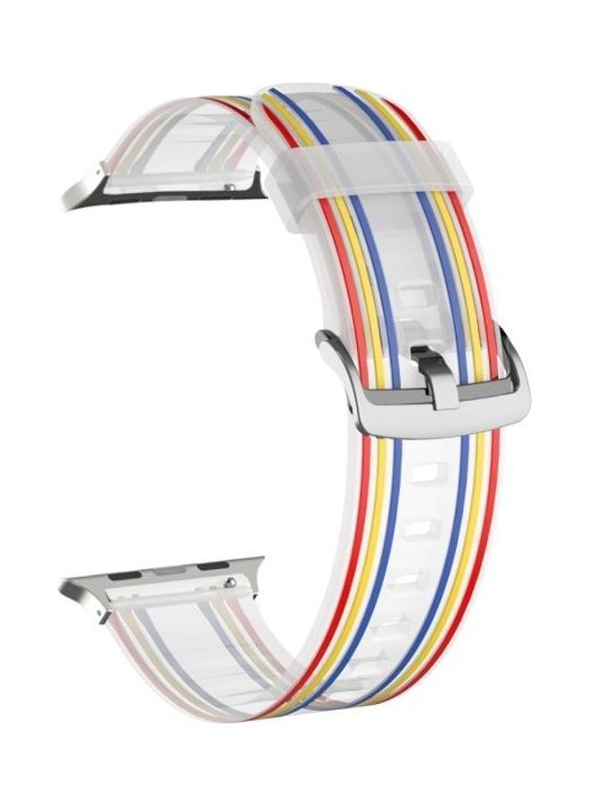 NIBEMINENT Replaceable Watch Strap 17 For Apple Series 7 41mm/6 & SE 5 4 40mm/3 2 1 38mm Multicolour - Image 3