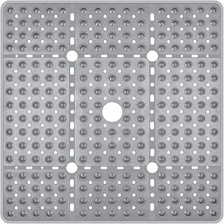 REETUAL REETUAL Reetual XL Shower Mat Non Slip - 27x27 Bath Mat for Shower Stall or Large Bathtub Mat with 240 Powerful Suction - Image 1