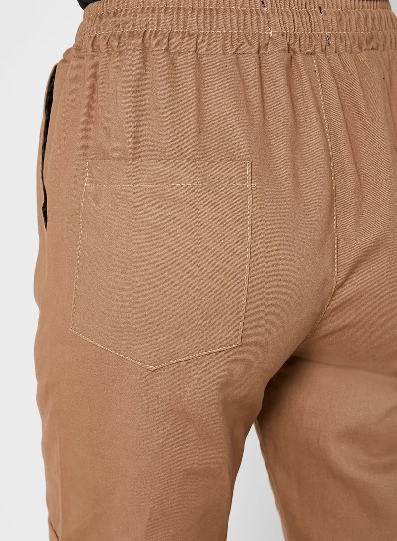 Ginger Cargo Pants With Pocket Detailing