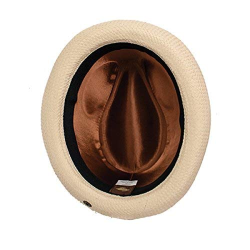 Peter Grimm Men's Standard Depp Natural Straw Fedora, XX-Large - Image 4