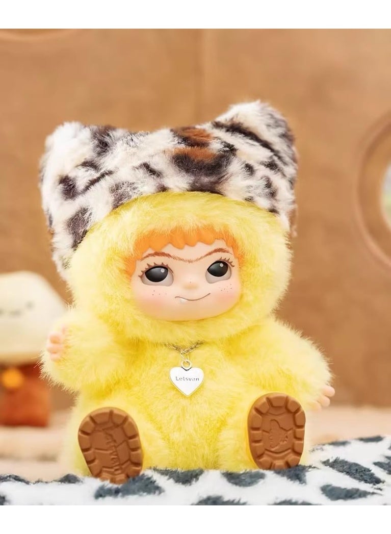 WAKUKU Fuzzy Trendy Fun Party Series Blind Box Cute wakuku Action Figure Mystery Box Plush Doll Bag Keychain Pendant (1 Pack) - Image 4