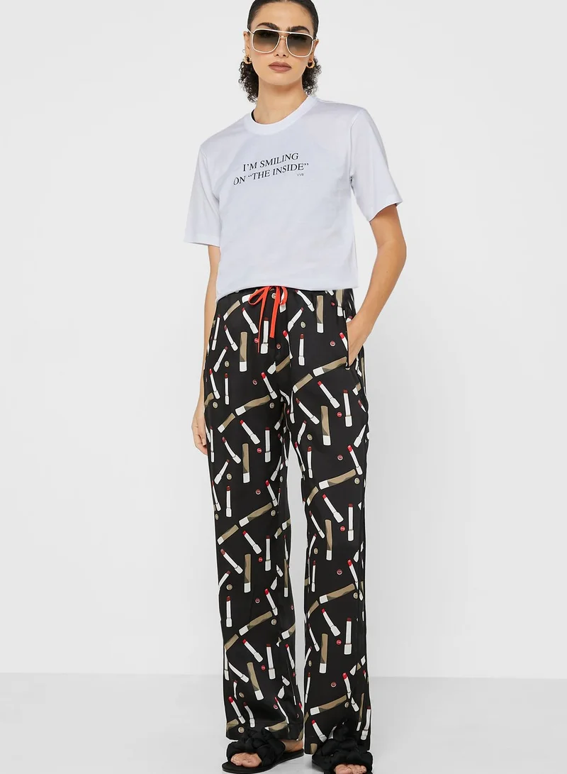 Victoria Beckham Crew Neck T-Shirt