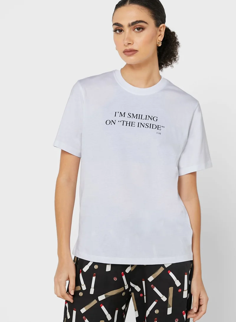 Victoria Beckham Crew Neck T-Shirt