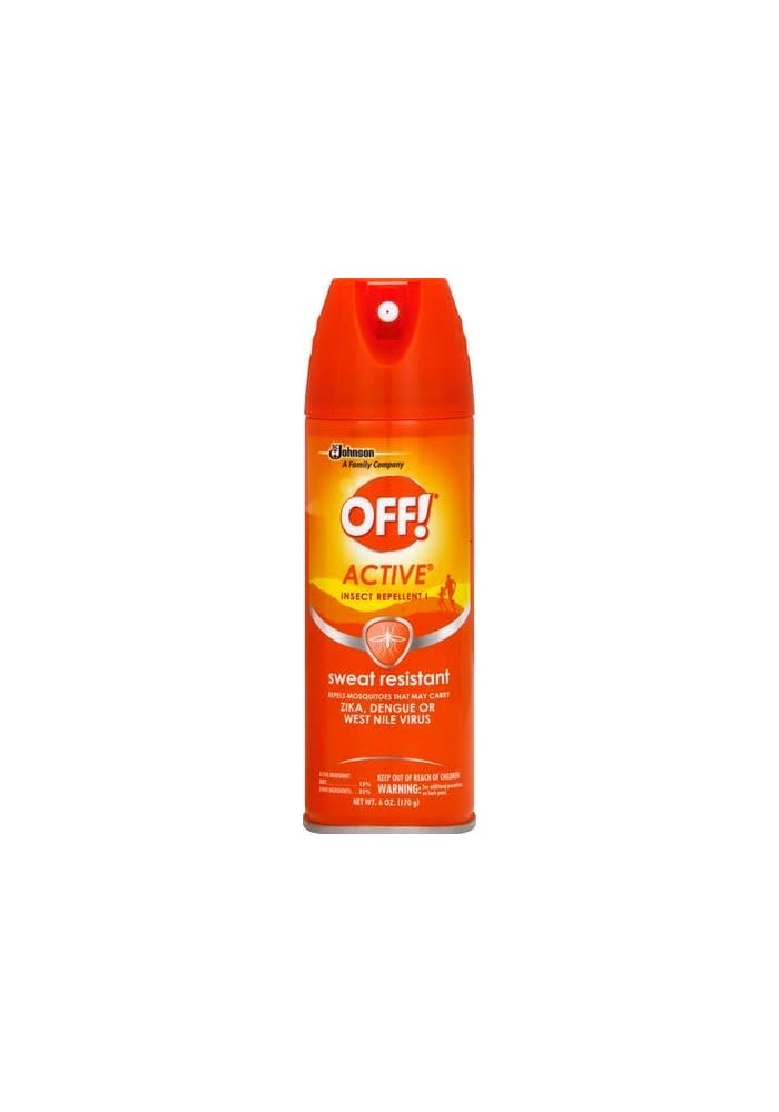 SC Johnson OFF! Active Insect Repellent Spray, Sweat Resistant, Unscented, 6 OZ - Image 2