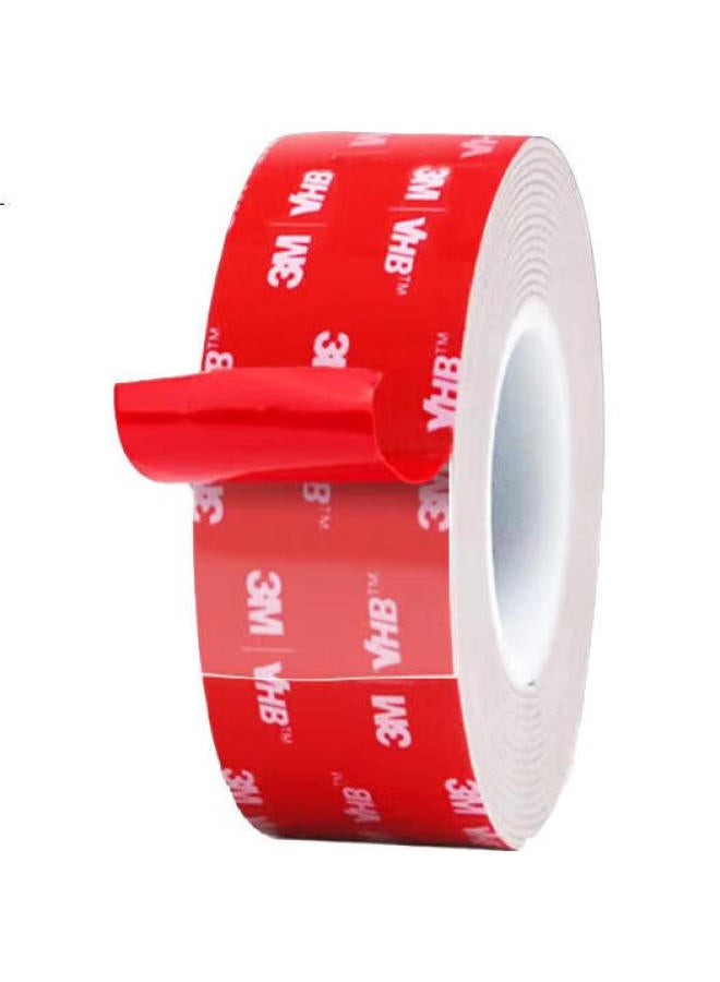 3M 3M Double-Sided Tape, Office Supplies/Etc Specific/Home Use, Strong High-Adhesion Nail-Free Glue, Transparent Waterproof Heat-Resistant 4910 (Bagged), 30Mm*3M - Image 3