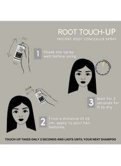 NEVA NEVA ROOT TOUCH-UP Instant Concealer Spray - 75ml - RED  - Image 2