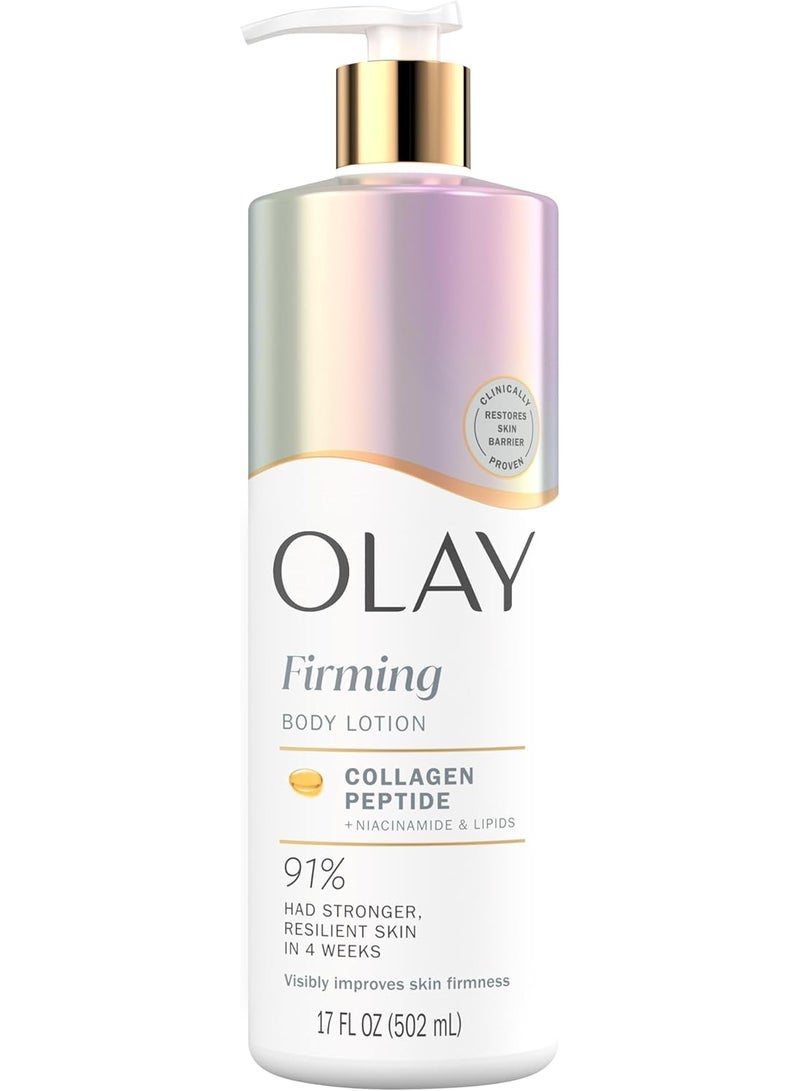 Firming Body Lotion Collagen Peptide + Niacinamide & Lipids 502ML