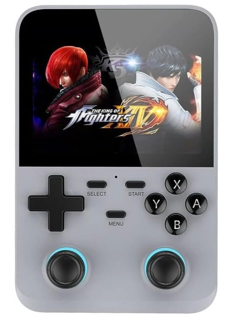 D007 Plus 3.5-Inch HD Screen Handheld Retro Arcade Game Console with 10000+ Games - Grey - Image 1