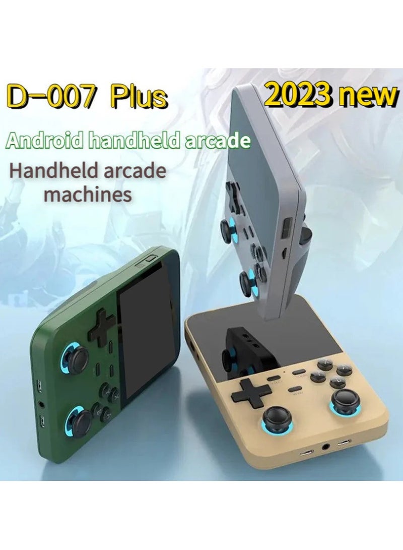 D007 Plus 3.5-Inch HD Screen Handheld Retro Arcade Game Console with 10000+ Games - Grey - Image 5