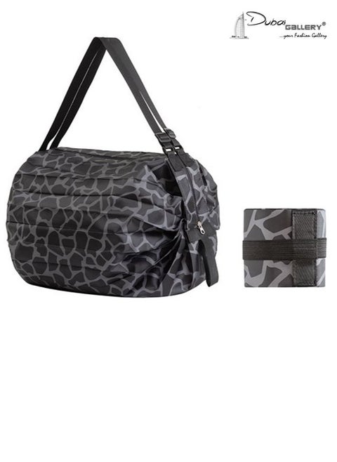Reusable Foldable Shopping Bag Or Beach bag Or Reusable Folding Pouch Travel Bag, Waterproof Outdoor Large Capacity Portable Grocery Bag