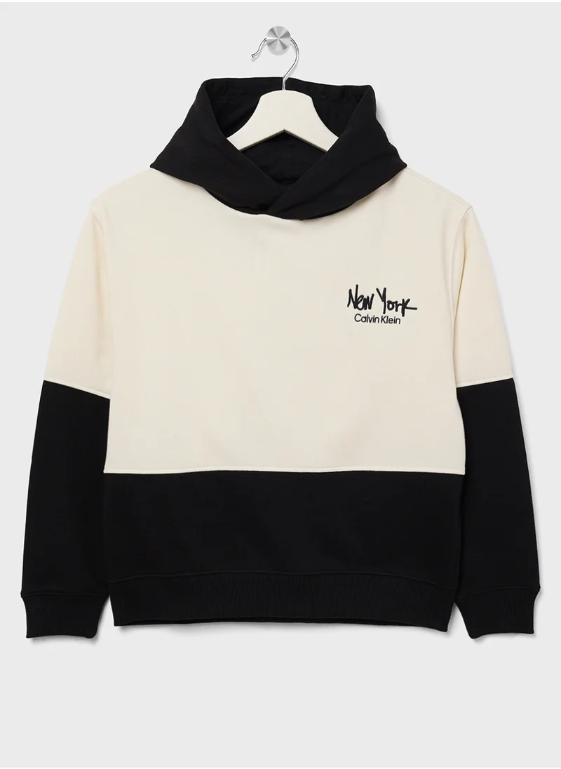 Calvin Klein Jeans Youth Colorblock Hoodie