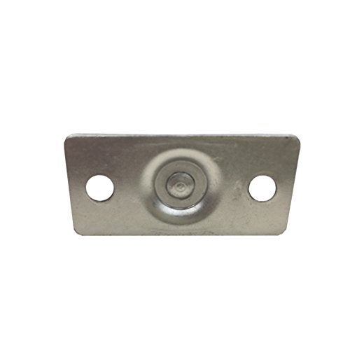 DEEKOUDT 2 Piece Sliding Barn Door Roller Guide, Nylon Guide Wheels Floor Rail Roller Flexible Heavy Duty Metal Hardware for Home Door Cabinets - Image 3
