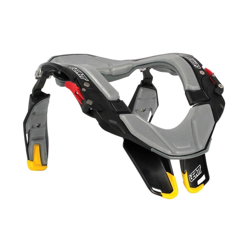 LEATT Neck Brace STX Road #L/XL Blk/Grey/YEL - Image 5