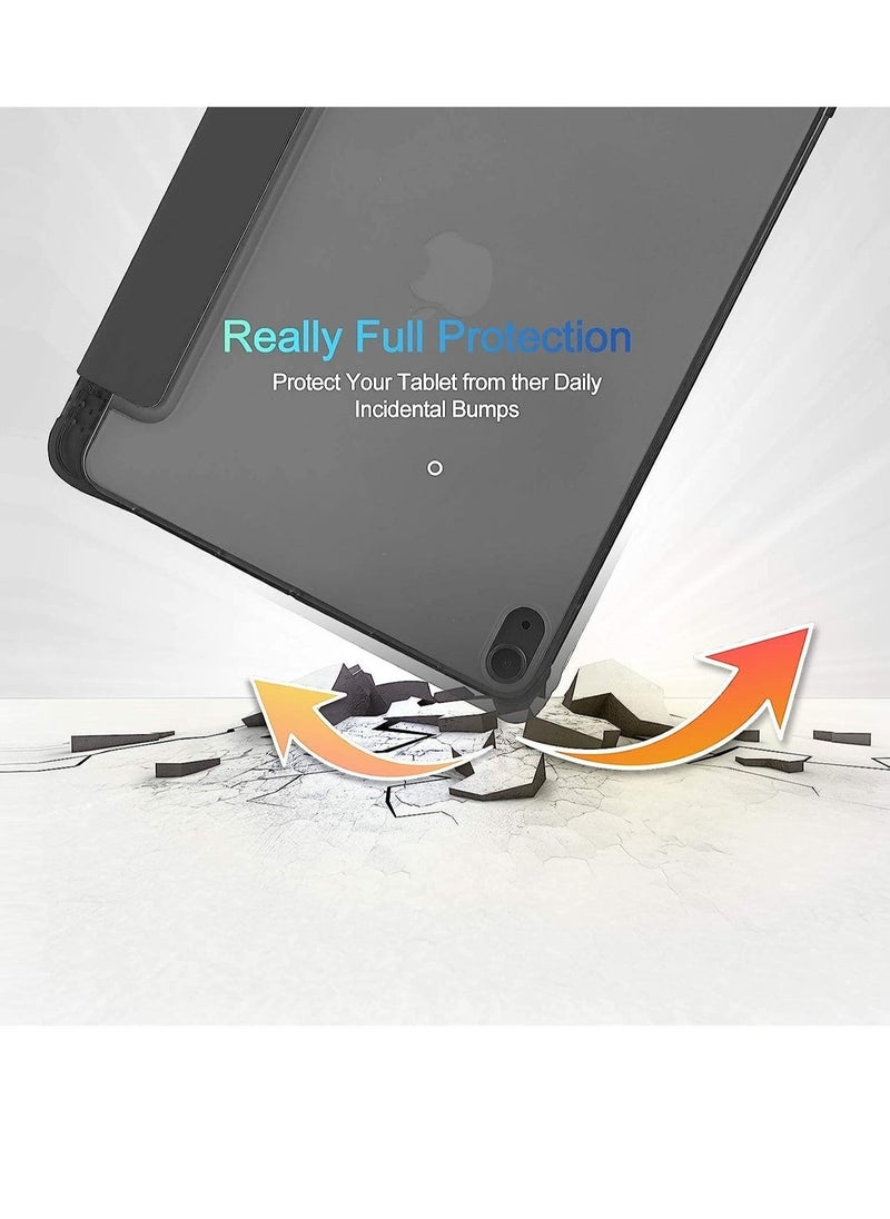 ELTRAZONE iPad Air 4 Case 2020, iPad Air 4th Generation Case with Pencil Holder [Full Body Protection + Apple 2nd Pencil Charging and Auto Wake/Sleep] Smart Stand Cover Case for iPad Air 4 10.9 - Image 2