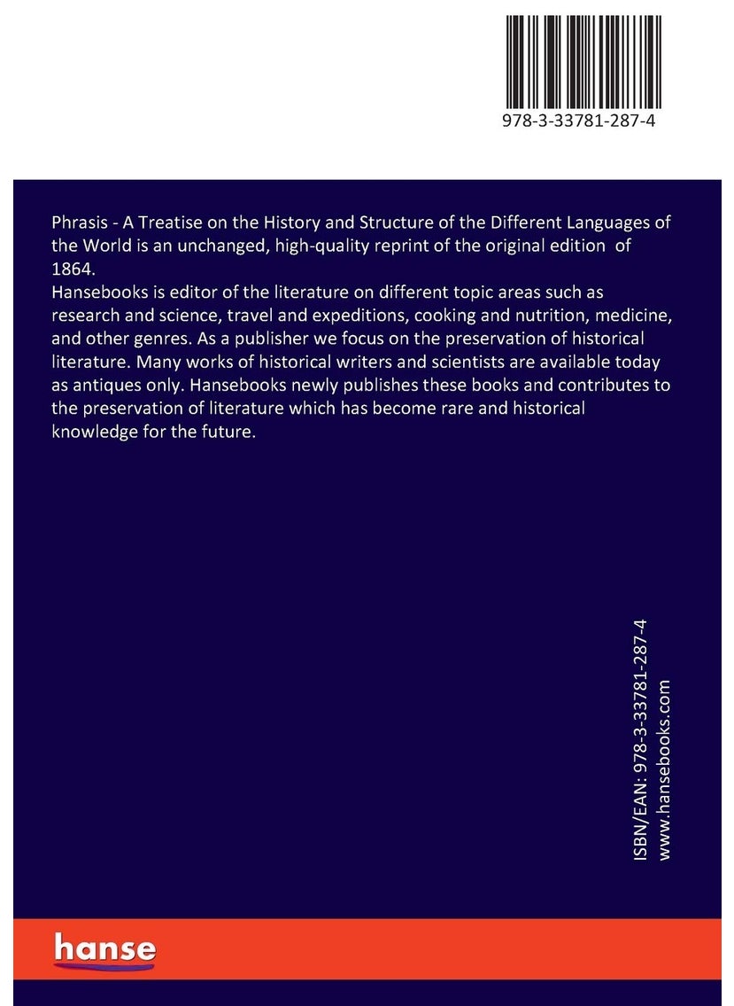 Phrasis: A Treatise on the History and Structure of the Different Languages of the World  - Image 2