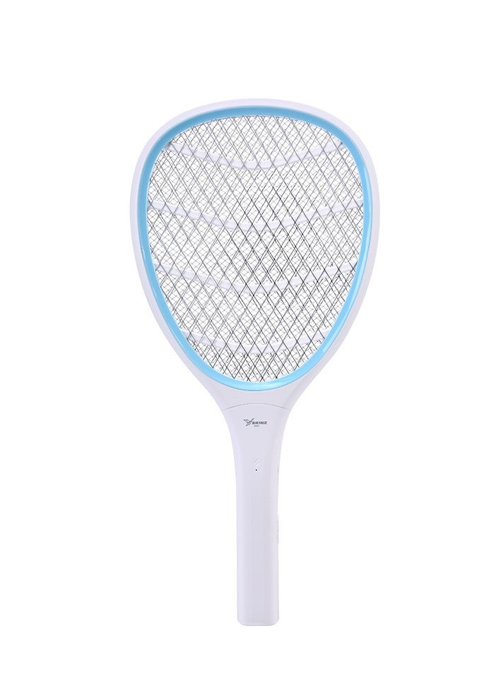 Y&D Handheld Bug Fly Zapper Electric Fly Killer Swatter 3000V Mosquito Bug Wasp Insect Fruit Fly Killer Zapper Swat Bat Racket Trap Indoor USB - Image 1