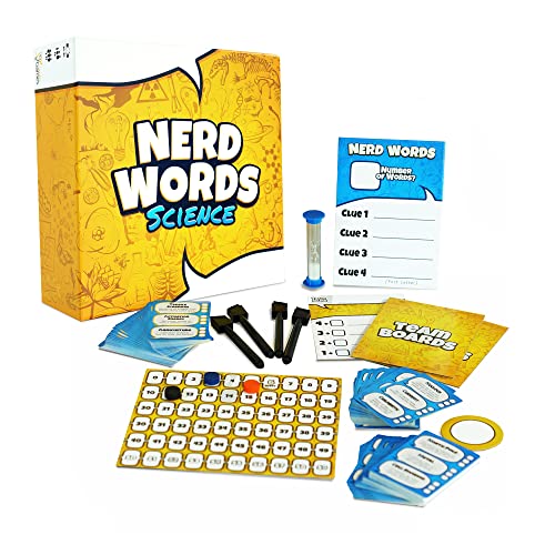 Genius Games Nerd Words: Science! | Group Games for Adults | Party Games for Families, Kids, Teens, Classrooms - Image 3