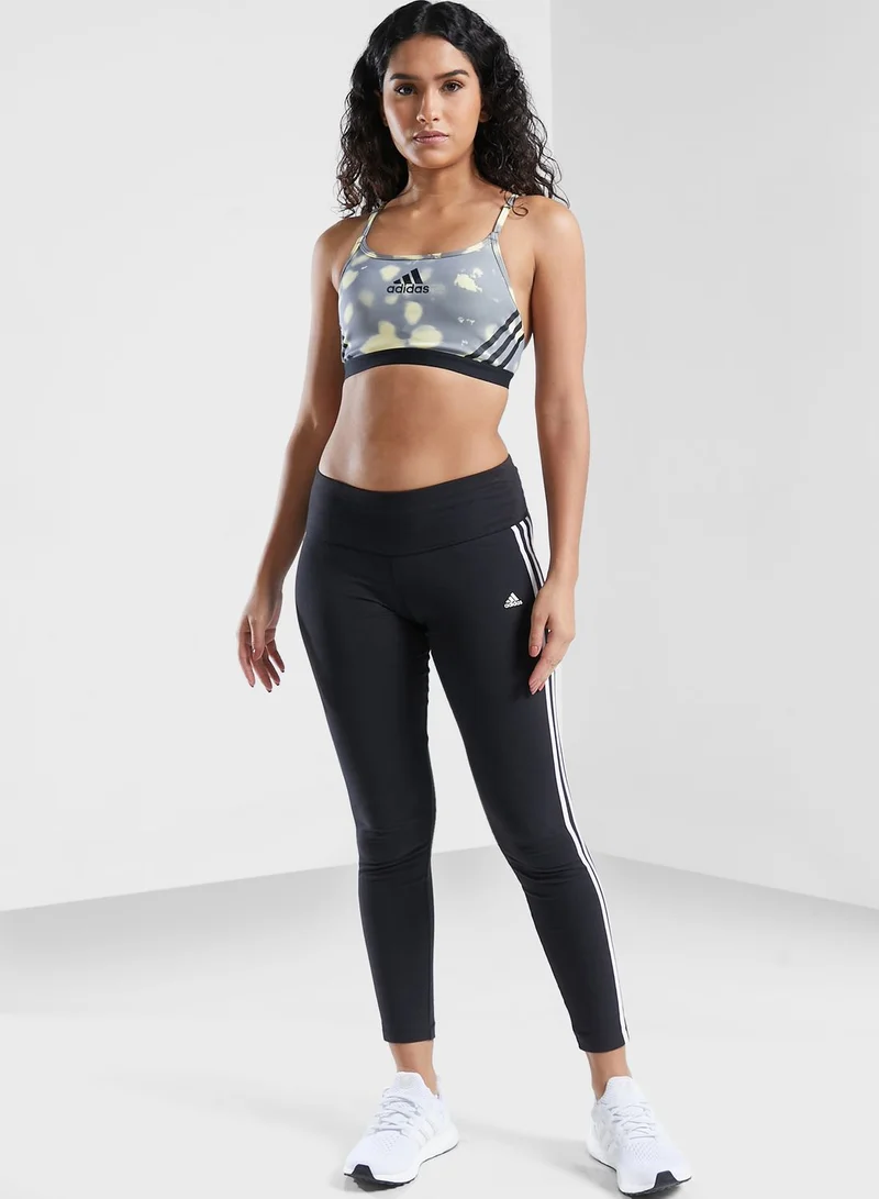 Adidas Hyglm Logo  Bra
