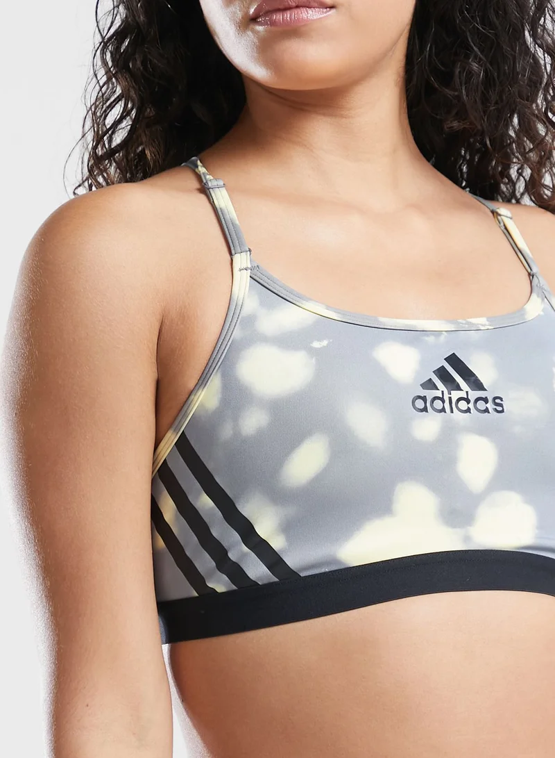 Adidas Hyglm Logo  Bra