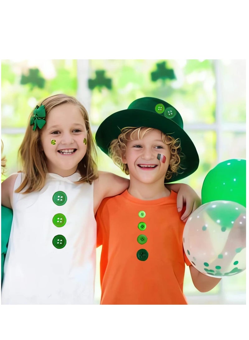 SYOSI 600-700 pcs Buttons for Crafts Round Resin Buttons Assorted Sizes Sewing DIY Manual Button Painting DIY Handmade Ornament Buttons 2 Holes and 4 Holes - Image 4