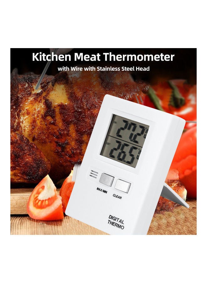 نيبمينينت مقياس حرارة يوفر قراءة فورية أبيض 11.50 x 2.50 7.60سم - Image 3