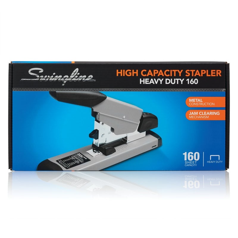 Swingline Heavy Duty Stapler, 160 Sheet Capacity, Jam Free, Metal, Black and Gray (39005) - Image 2