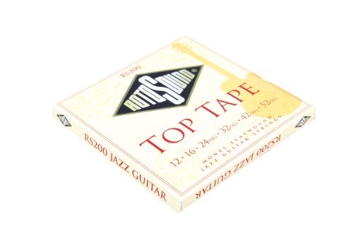 Rotosound RS200 Top Tape Monel Flatwound Electric Guitar String (12 16 24 32 42 52) - Image 2