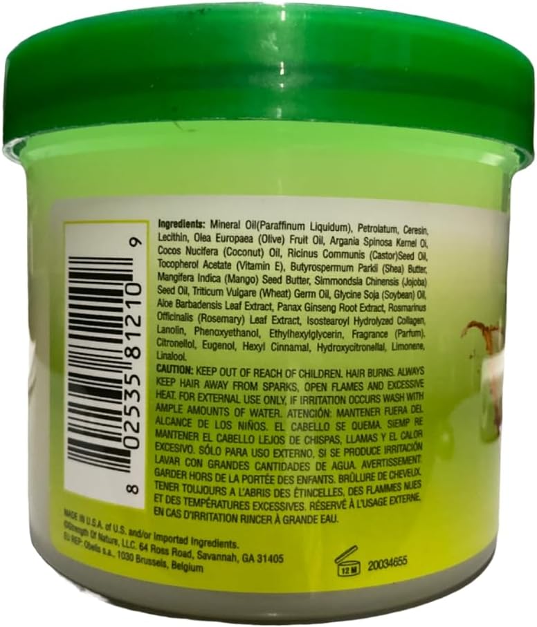 TCB Naturals Hair & Scalp Conditioner with Olive Oil & Vitamin E - 10 oz Jar - Image 2