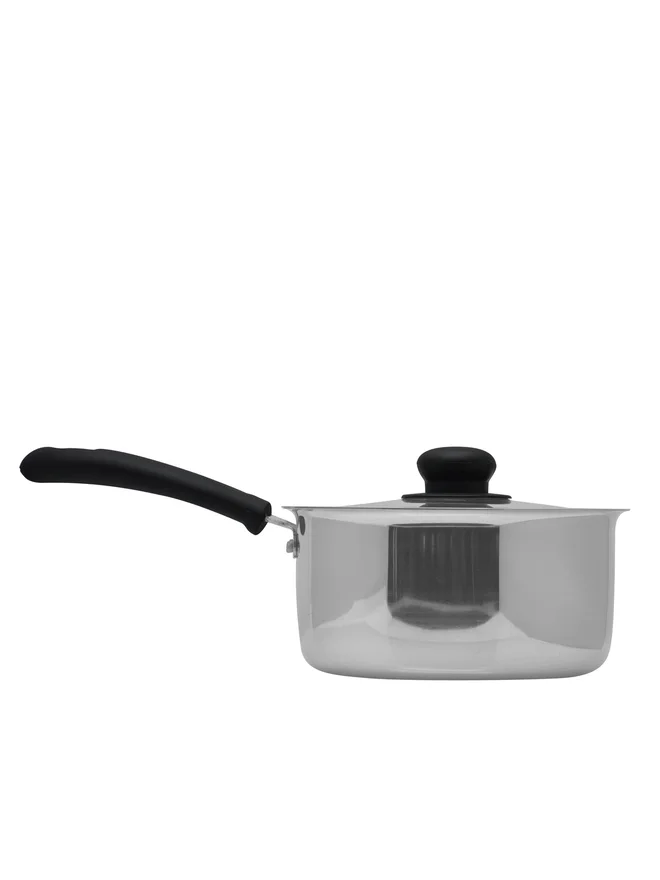 راج قدر صلصة ألومنيوم بغطاء كبير