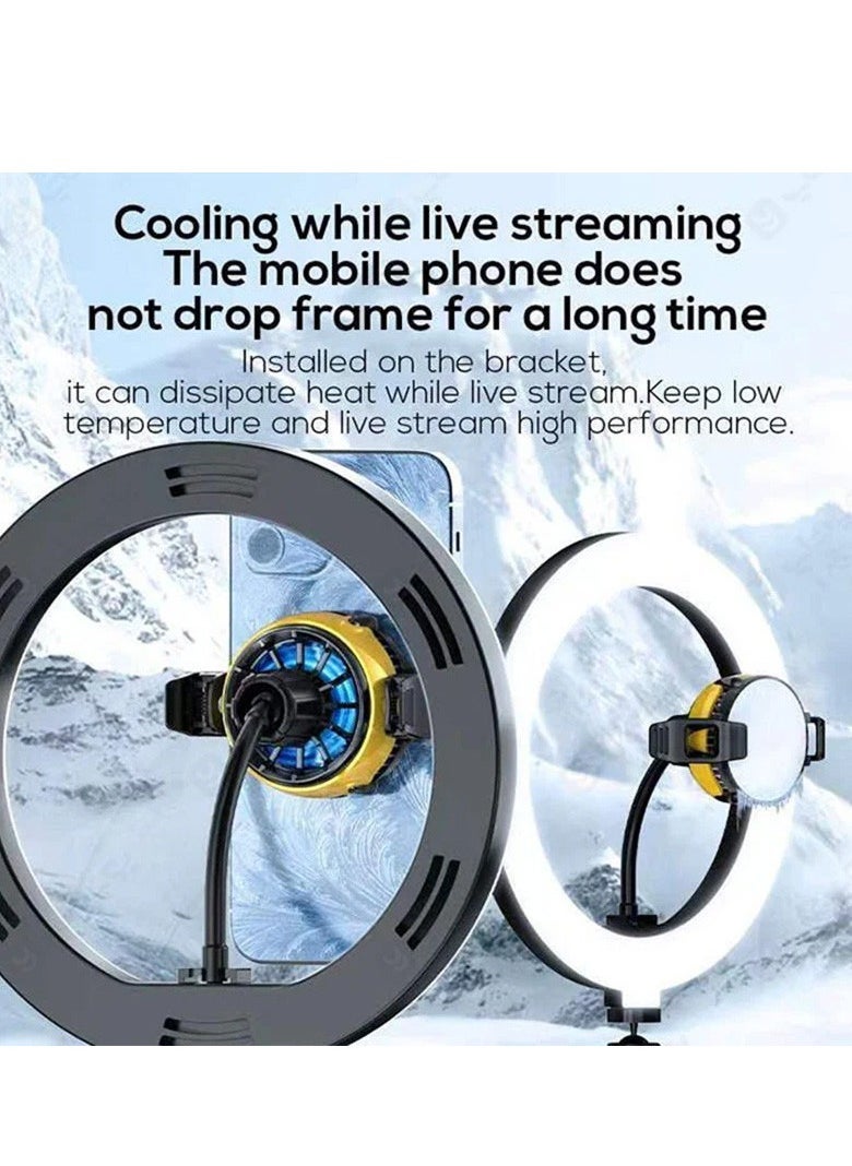 Memo MEMO DLA6 Mobile Phone Radiator Cooling Fan | Adjustable Semiconductor Cooling Technology | Compact and Portable USB Phone Cooling Fan | Perfect for Gaming, Streaming, and Extended Phone Usage | Compatible with All Smartphones  - Image 5