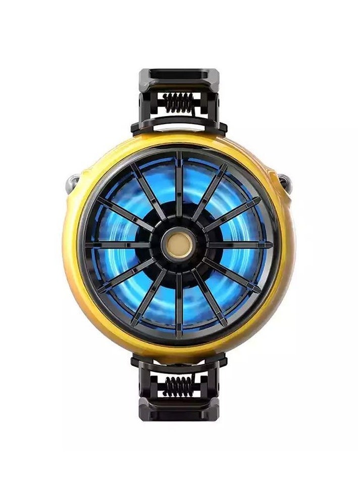 Memo MEMO DLA6 Mobile Phone Radiator Cooling Fan | Adjustable Semiconductor Cooling Technology | Compact and Portable USB Phone Cooling Fan | Perfect for Gaming, Streaming, and Extended Phone Usage | Compatible with All Smartphones  - Image 1