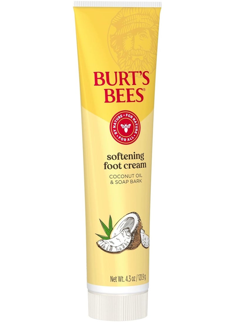 Burt's Bees - (Pack of 3) Burt's Bees Softening Foot Cream, 3x4.3 oz - Image 1
