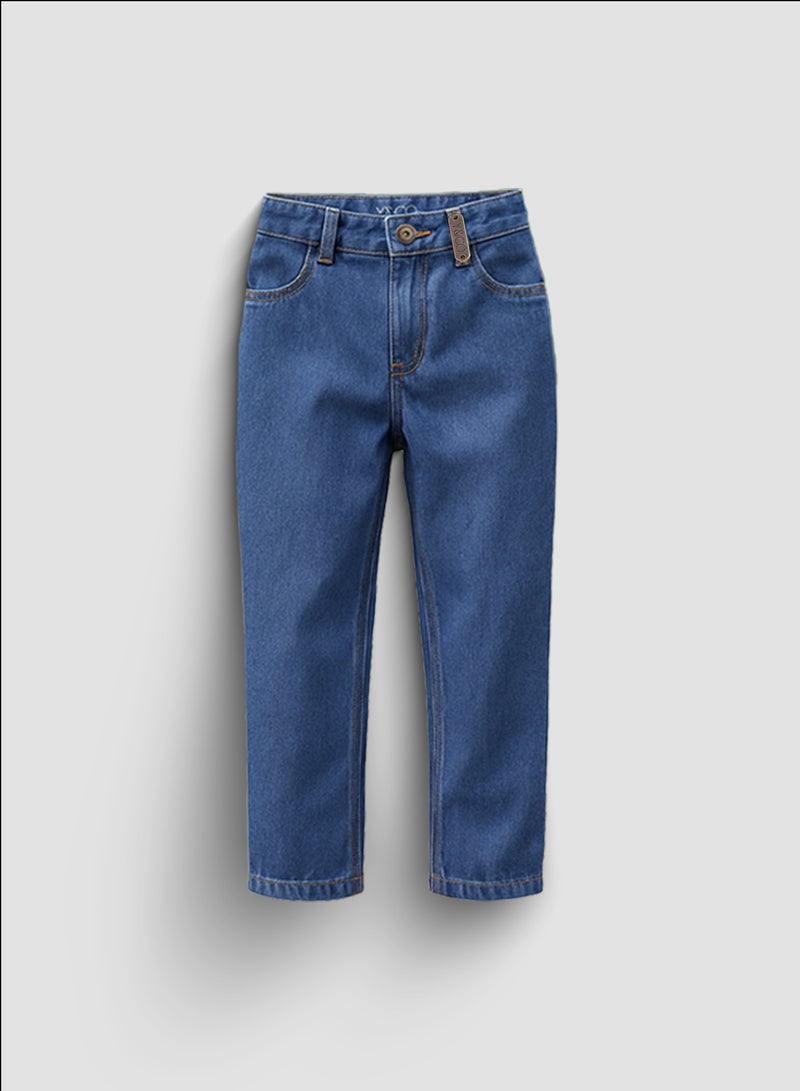 Y&CO Girls Regular Denim Pants - Image 1