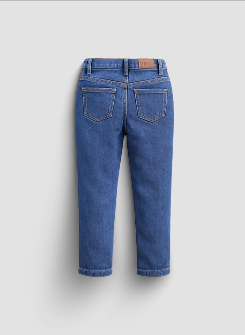 Y&CO Girls Regular Denim Pants - Image 2